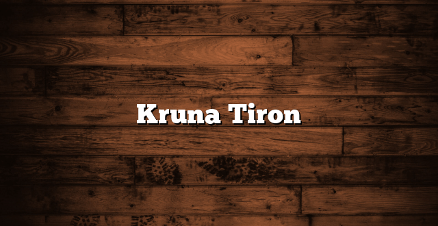 Kruna Tiron